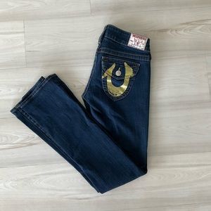 True religion low rise jeans